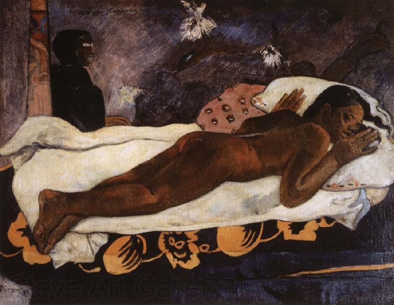 Paul Gauguin The Spirit of the Dead Watching